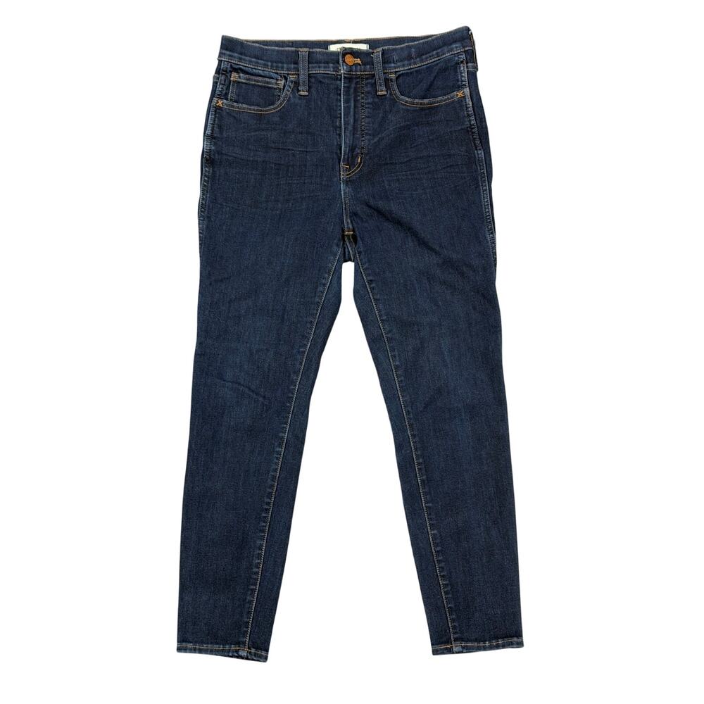 Madewell RoadTripper Jeggings Dark Wash Skinny Size 29 Pre-Owned